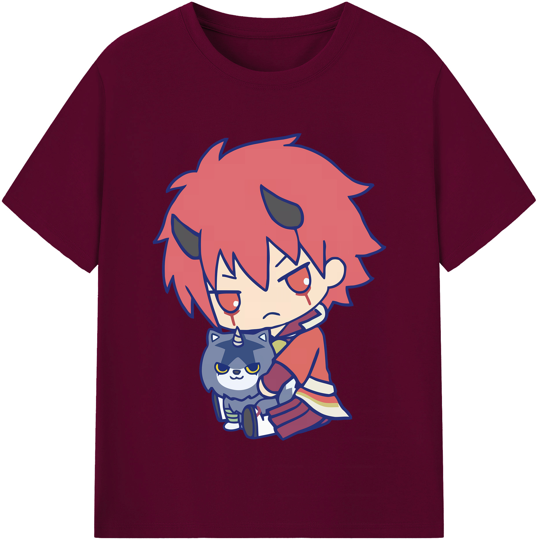 （画像用） 転スラ Regarding Reincarnated to Slime レディースカジュアルプリントTシャツ（綿100％）